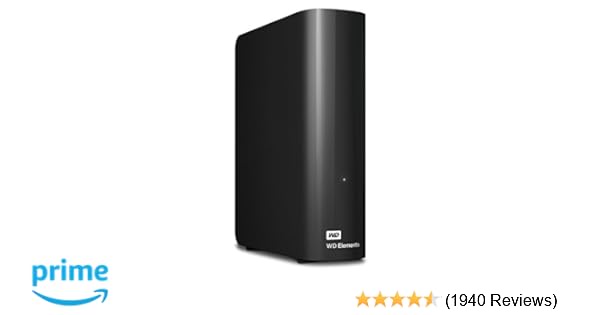 WD 6TB Elements Desktop External Hard Drive - USB 3.0: Amazon.co.uk: Computers & Accessories